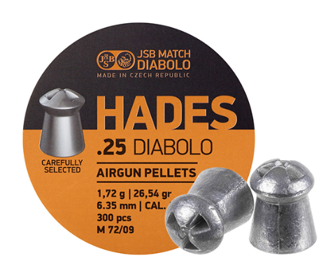 JSB ハデス 6.35mm 26.54gr 300発入