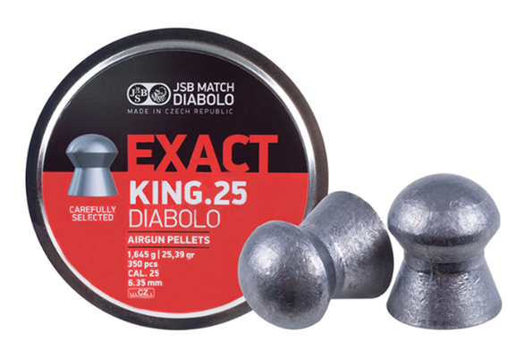 JSB キング 6.35mm 25.39gr 350発入