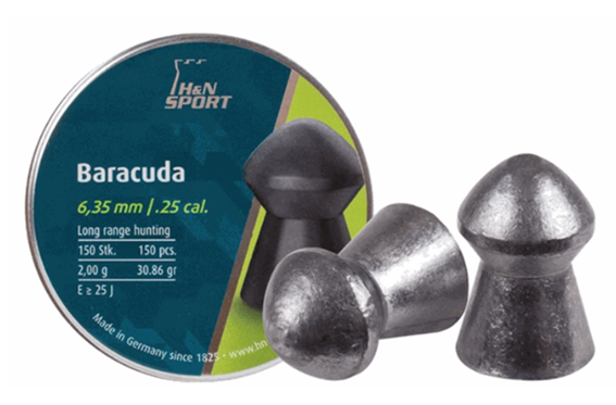 H&N バラクーダ 6.35mm 30.86gr 150発入