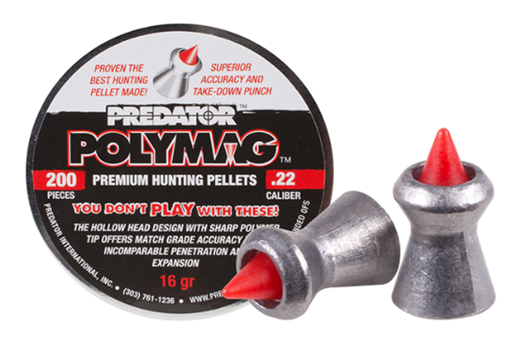 JSB プレデター・ポリマグ 5.5mm 16gr 200発入
