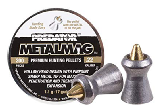 JSB プレデター・メタルマグ 5.5mm 17gr 200発入